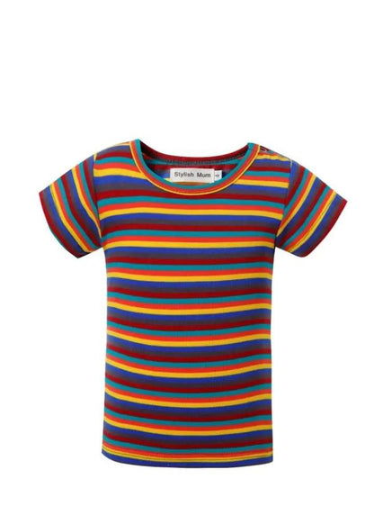 Hazel Stylish Kid Cotton T-shirt Top by Stylish Mum