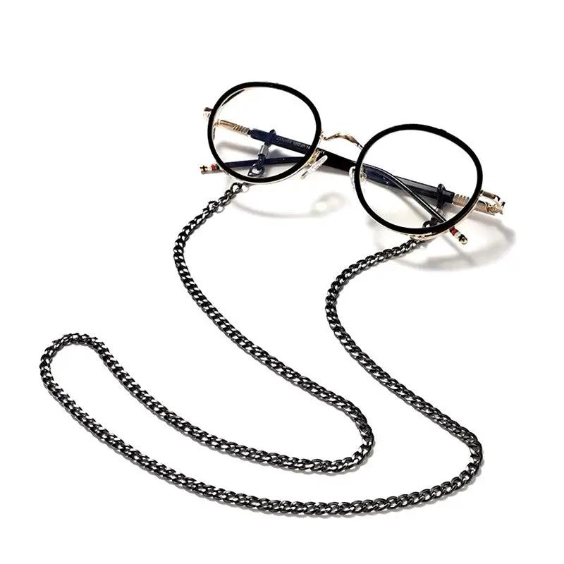 Gunmetal Chain Sunglasses/glasses chain holder by Darkstorm