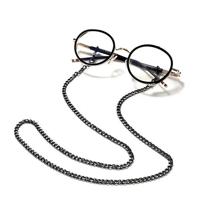 Gunmetal Chain Sunglasses/glasses chain holder by Darkstorm