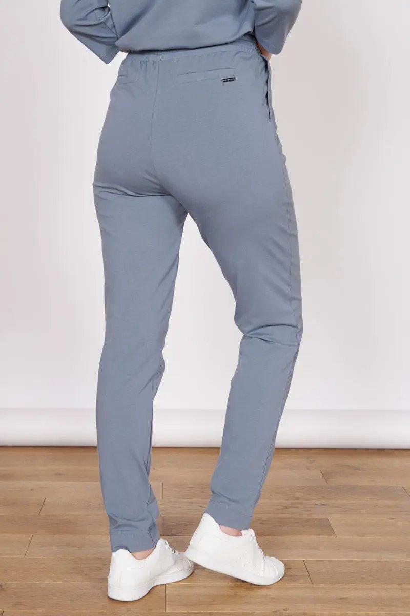 Faith Blue Loungewear Soft Touch Joggers by Jeetly.com