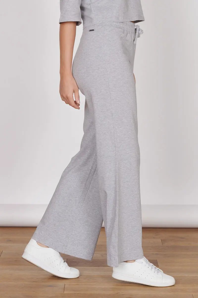 Harper Grey Marl Soft Touch Lounge Trousers by Jeetly.com