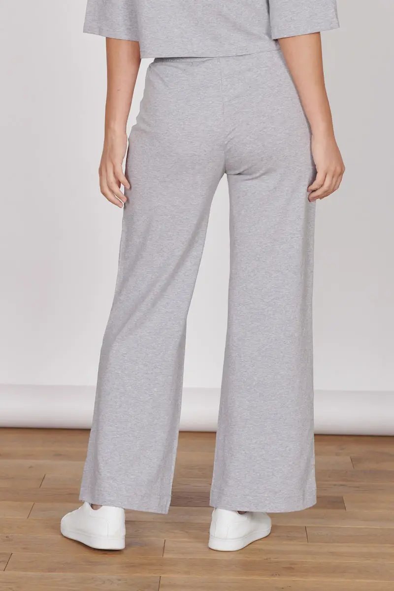 Harper Grey Marl Soft Touch Lounge Trousers by Jeetly.com