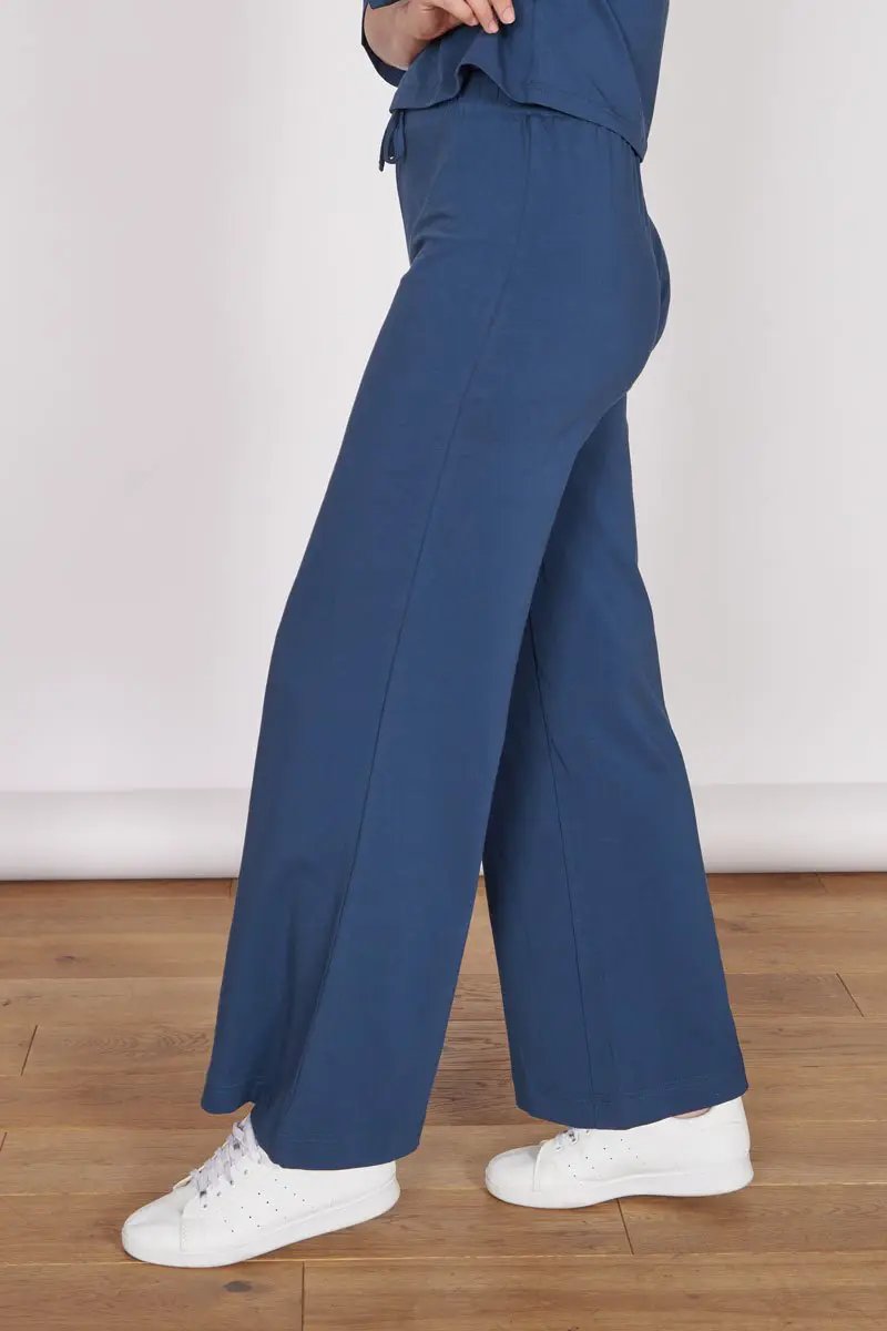 Harper Navy Soft Touch Lounge Trousers by Jeetly.com