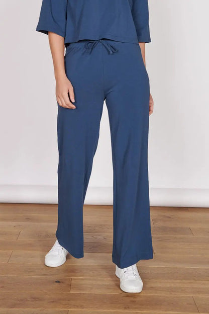 Harper Navy Soft Touch Lounge Trousers by Jeetly.com