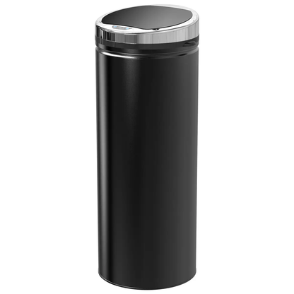 50 L Stainless Steel Sensor Trash Can W/ Bucket-Black by HOMCOM