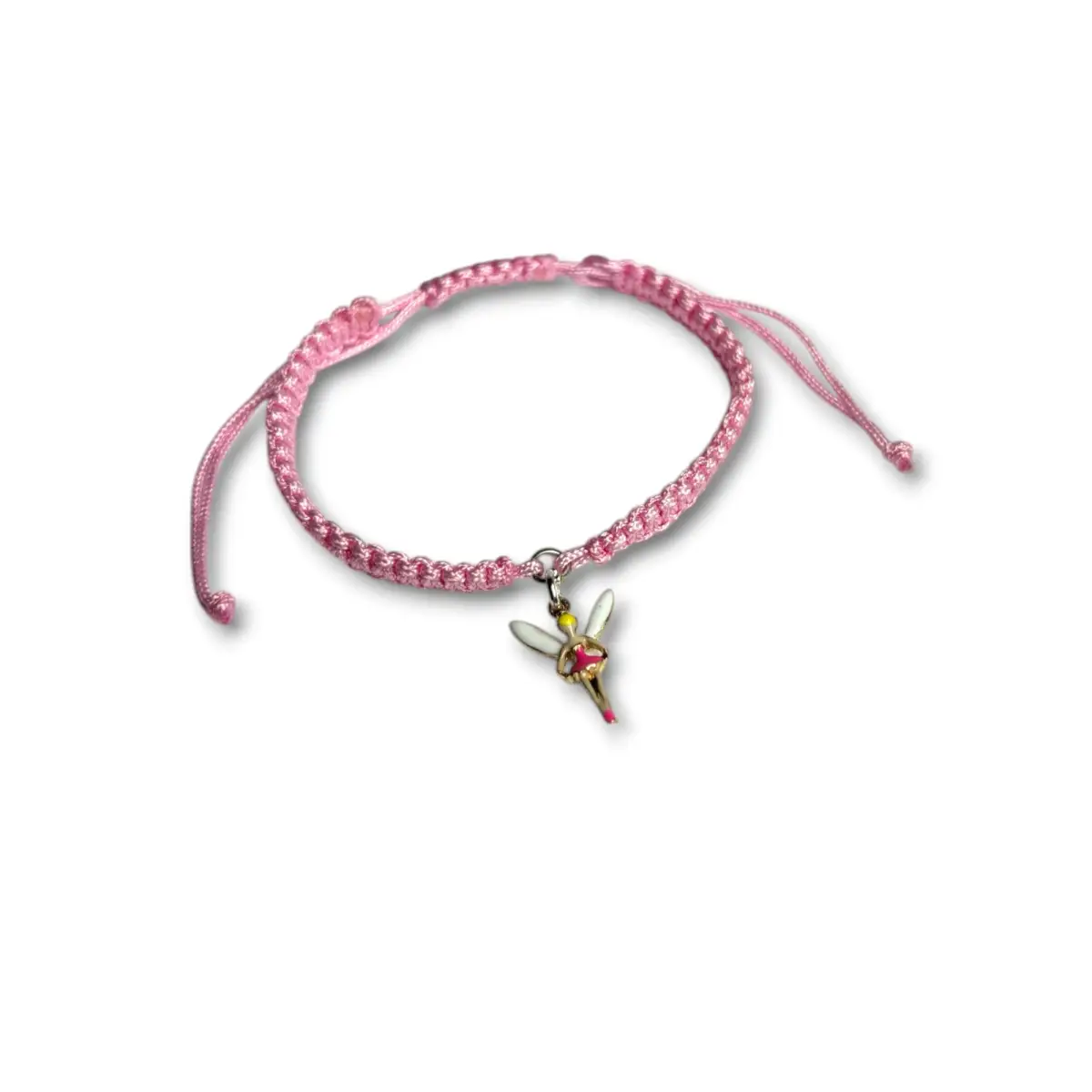 Girls Pink Fairy Friendship Bracelet by Aye Do Gifts