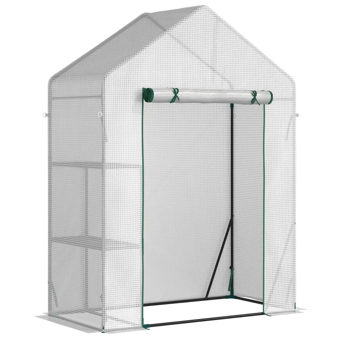 Greenhouse for Outdoor, Portable Gardening Plant Grow House w/ Shelf Outsunny by Unbranded