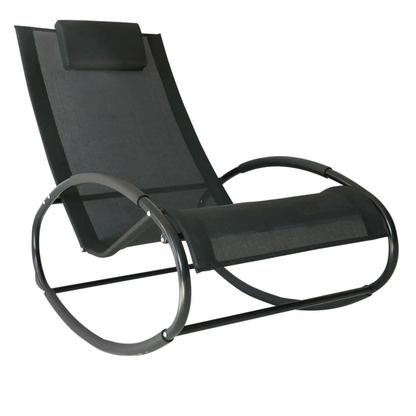 Outsunny Orbital Zero Gravity Rocking Chair, 88H cm by Outsunny
