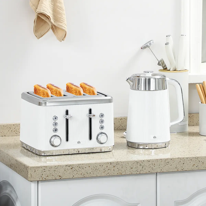 Kettle and Toaster Set by N/A