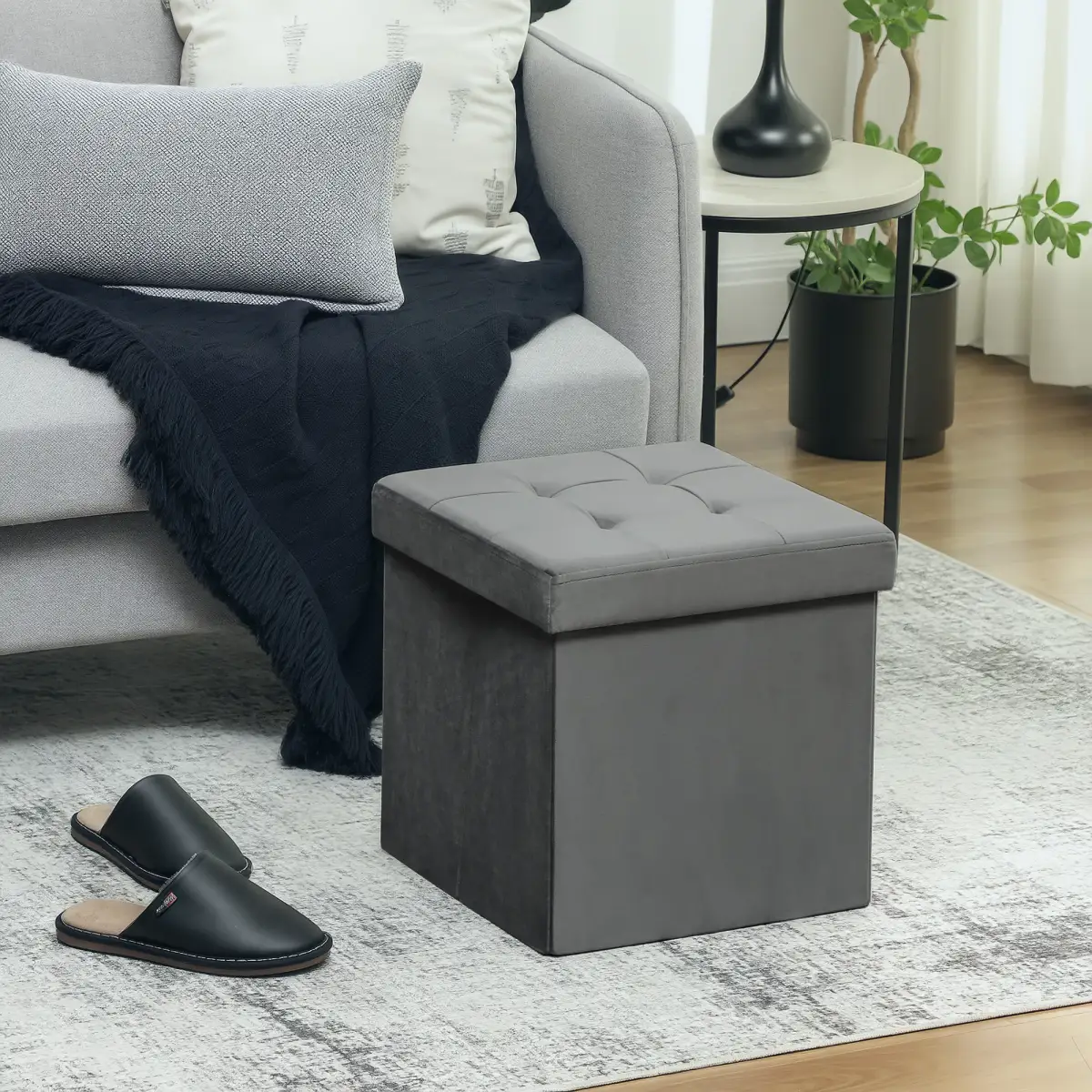 Ottoman Storage Box by N/A