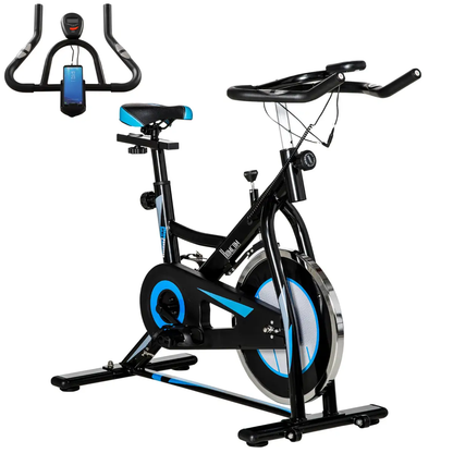 8kg Flywheel Stationary Exercise Bike Indoor Cycling Cardio Workout Bike by HOMCOM