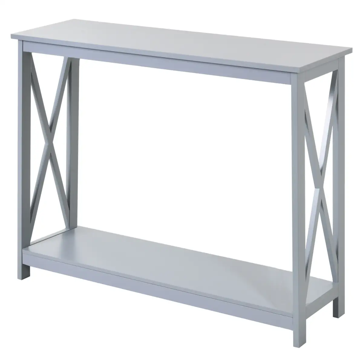 Wooden Console Table Storage Drawer Shelf Entryway Display Stand by Unbranded