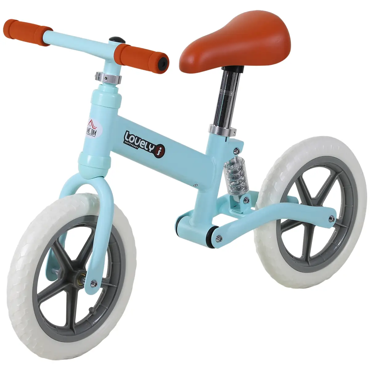 Kid Balance Bike ChildrenBicycle Adjustable Seat 2-5 Years No Pedal HOMCOM by Unbranded