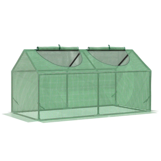 Mini Greenhouse, with Durable PE Cover, 119x60x60cm by Outsunny