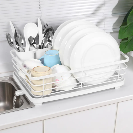 VINSANI WHITE DISH RACK 1010437 by Vinsani