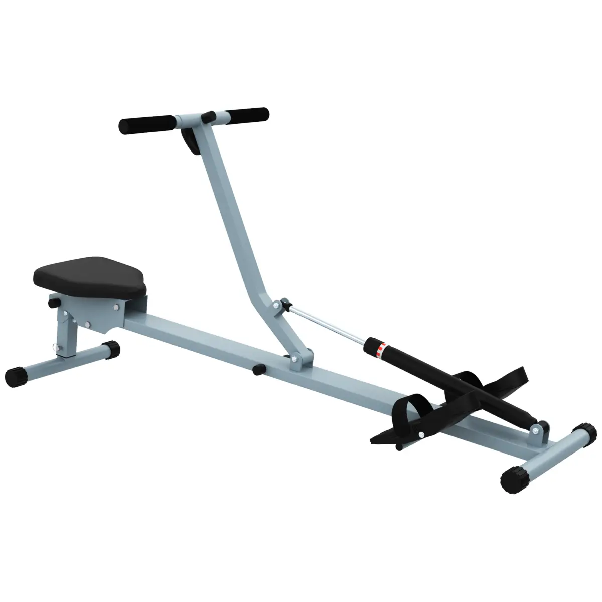 12 Level Fitness Rowing Machine Cardio Fitness Workout and Gym Training HOMCOM by Unbranded