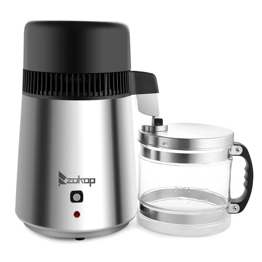 【Replace 23124634】750W Water Distiller Electric Purifier Stainless Steel Glass Water Filters by N/A