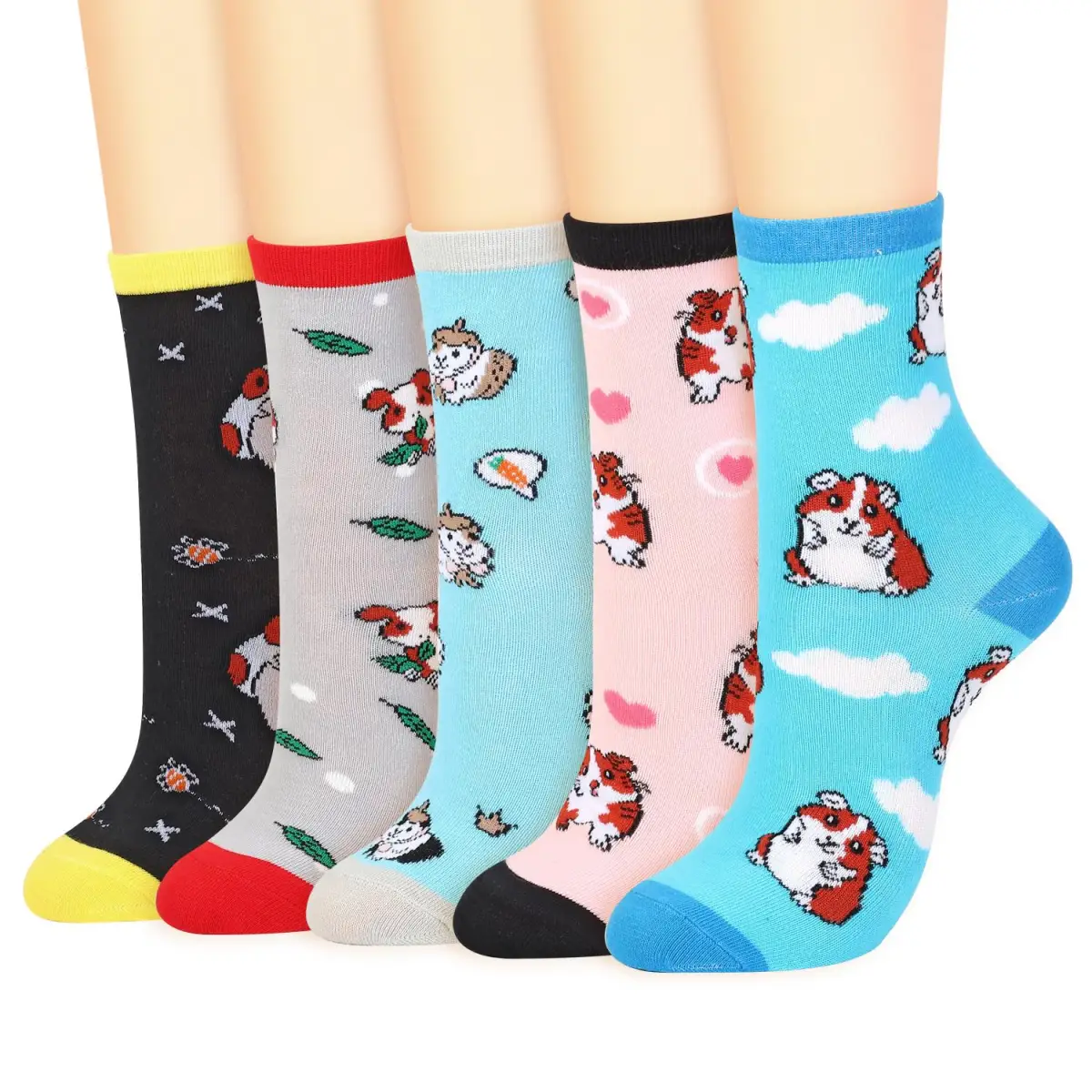 VINSANI GUINEA PIG SOCKS 5pk 1010415 by Vinsani