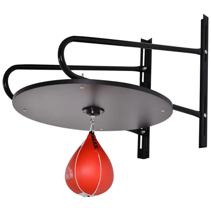 Speed Bag Platform Kit Wall-mounted Punching Ball Hanging Platform Set HOMCOM by Unbranded