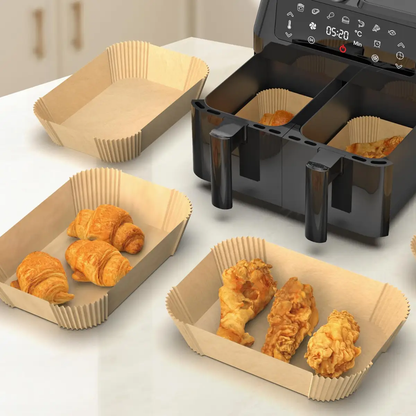 Vinsani 200pcs Air fryer paper liners 1010407 by Vinsani