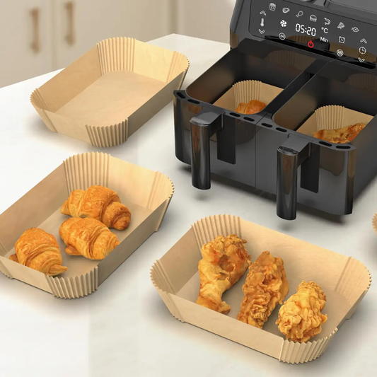 Vinsani 200pcs Air fryer paper liners 1010407 by Vinsani