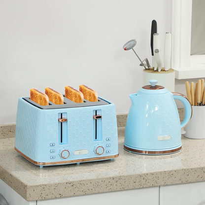 Kettle and Toaster Set by N/A