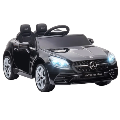 Benz 12V Kids Electric Ride On Car W/ Remote Control Music Black by HOMCOM
