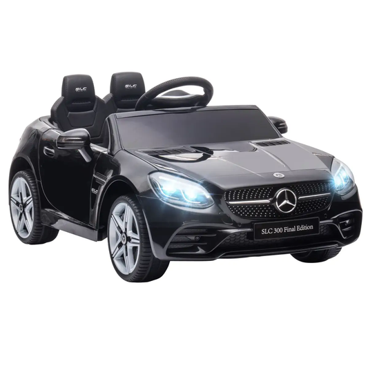 Benz 12V Kids Electric Ride On Car W/ Remote Control Music Black by HOMCOM