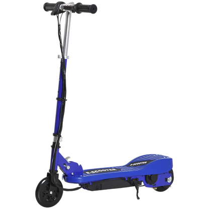 Folding Kids Electric Scooter 7-14 Adjustable Battery Power PU Wheels HOMCOM by Unbranded