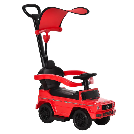 Benz G350 Ride-on Sliding Car Floor Slider Stroller Kids Vehicle, Red HOMCOM by Unbranded