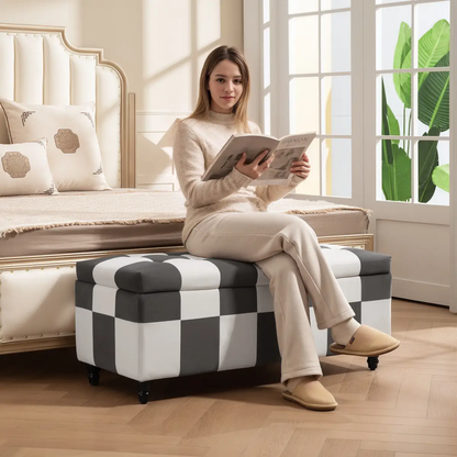 Storage Ottoman by N/A