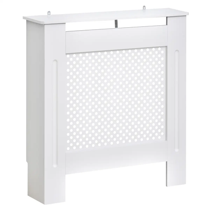 78Lx19Wx82Hcm Radiator Cover Heating Cabinet Grill Style Diamond Design by HOMCOM