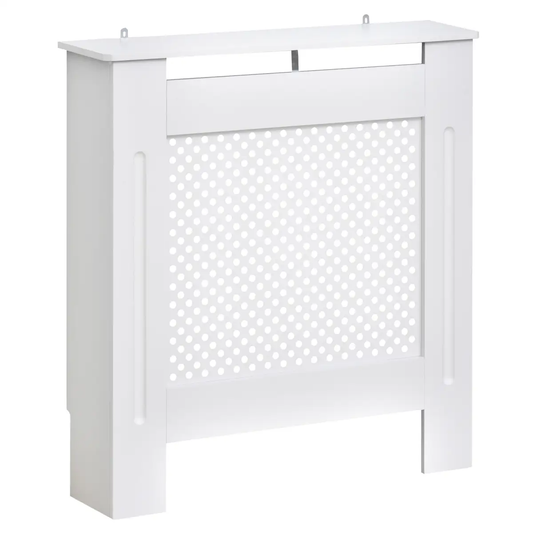 78Lx19Wx82Hcm Radiator Cover Heating Cabinet Grill Style Diamond Design by HOMCOM