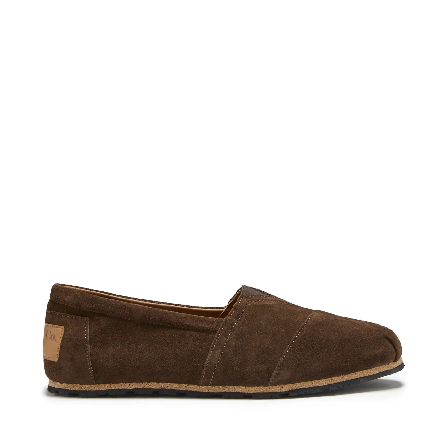 Tyre Sole Espadrilles, brown suede by Hugs & Co.