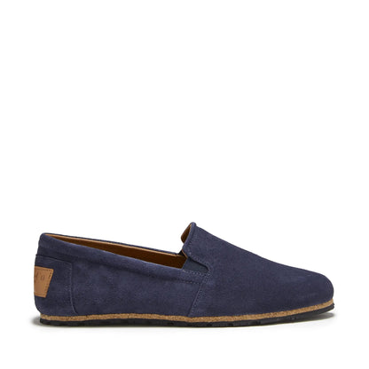 Tyre Sole Espadrilles, navy blue suede by Hugs & Co.