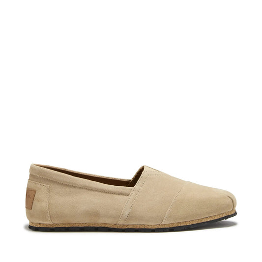 Tyre Sole Espadrilles, taupe suede by Hugs & Co.