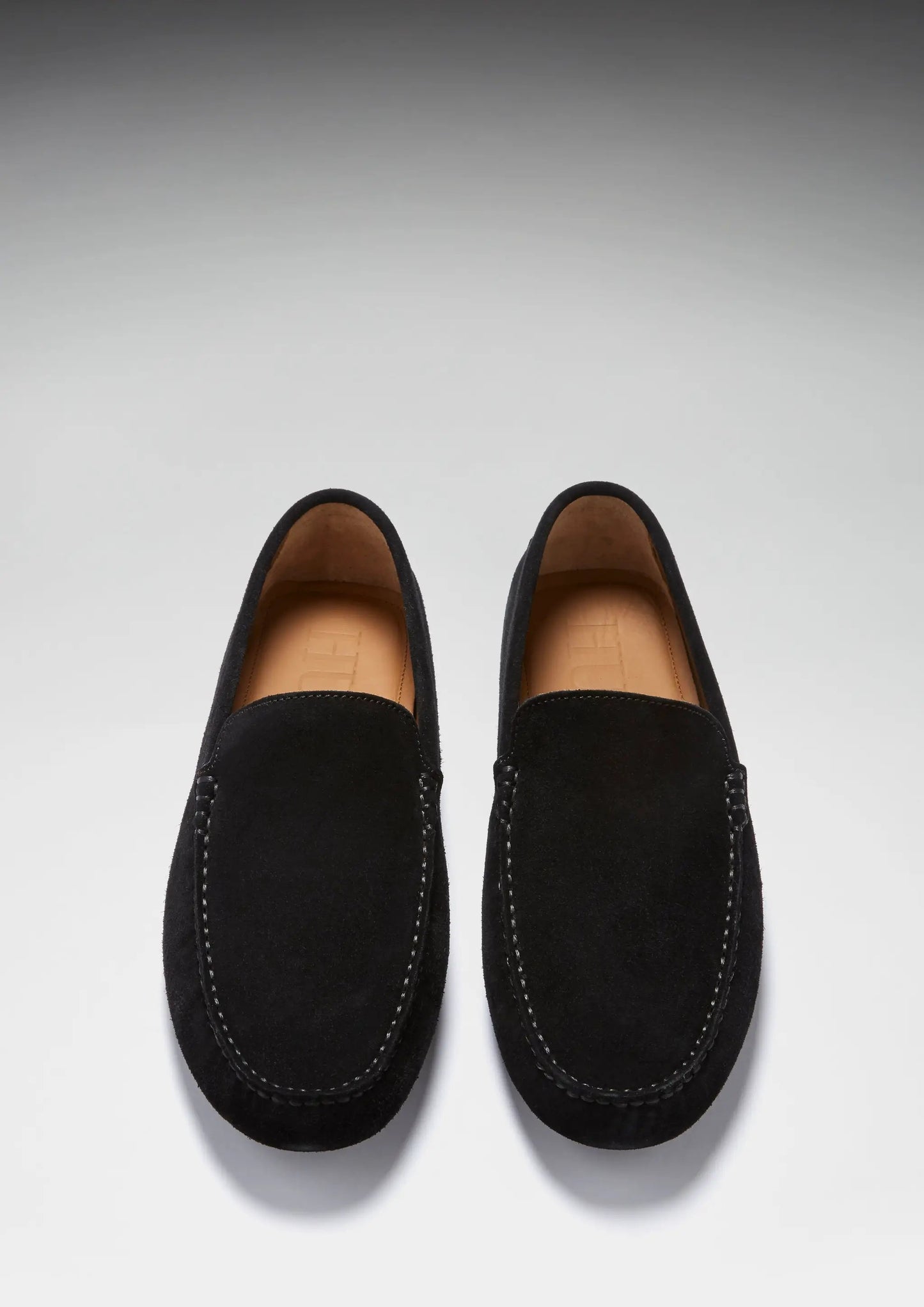 Driving Loafers, black suede by Hugs & Co.