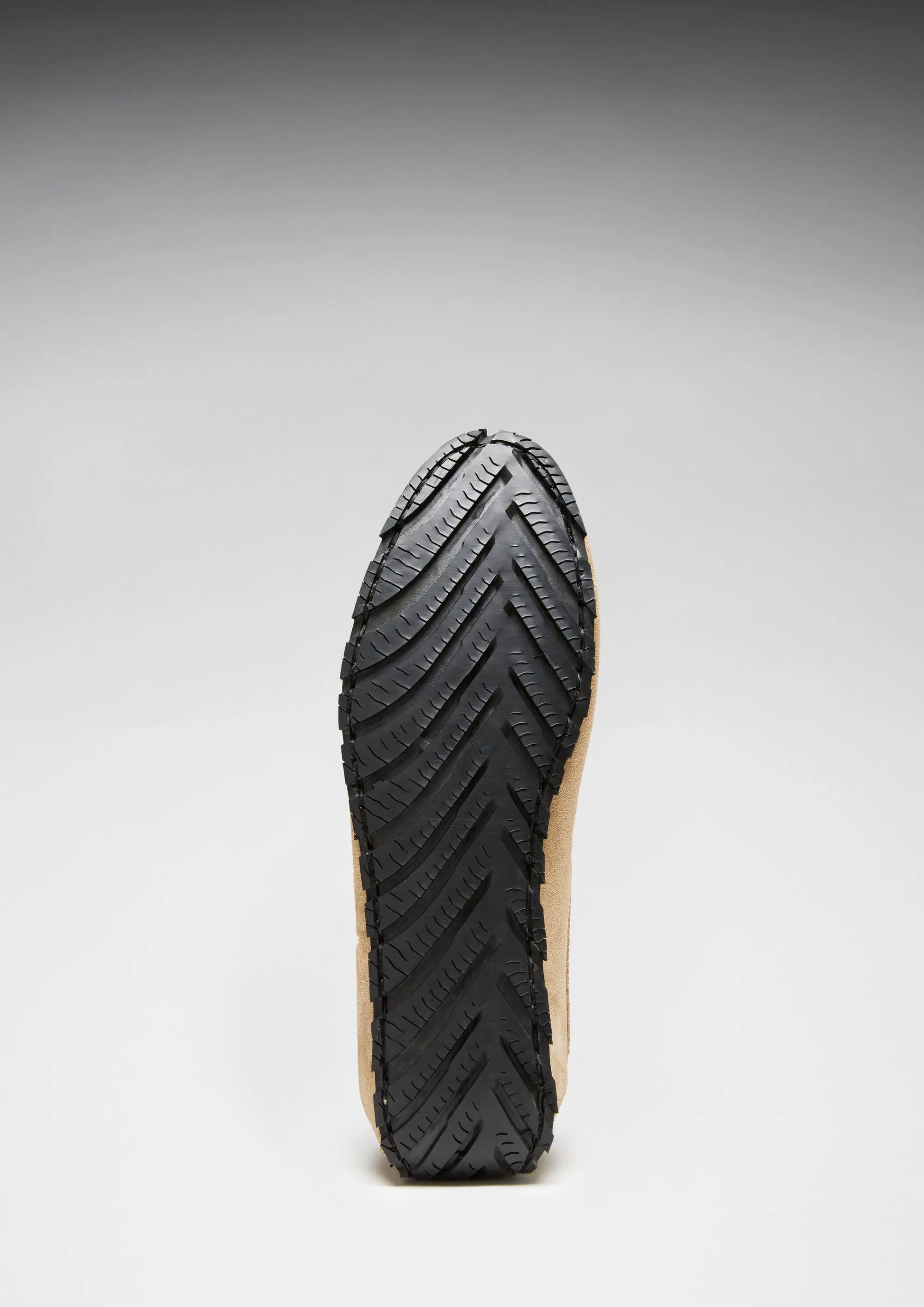 Tyre Sole Laced Driving Loafers, taupe suede by Hugs & Co.