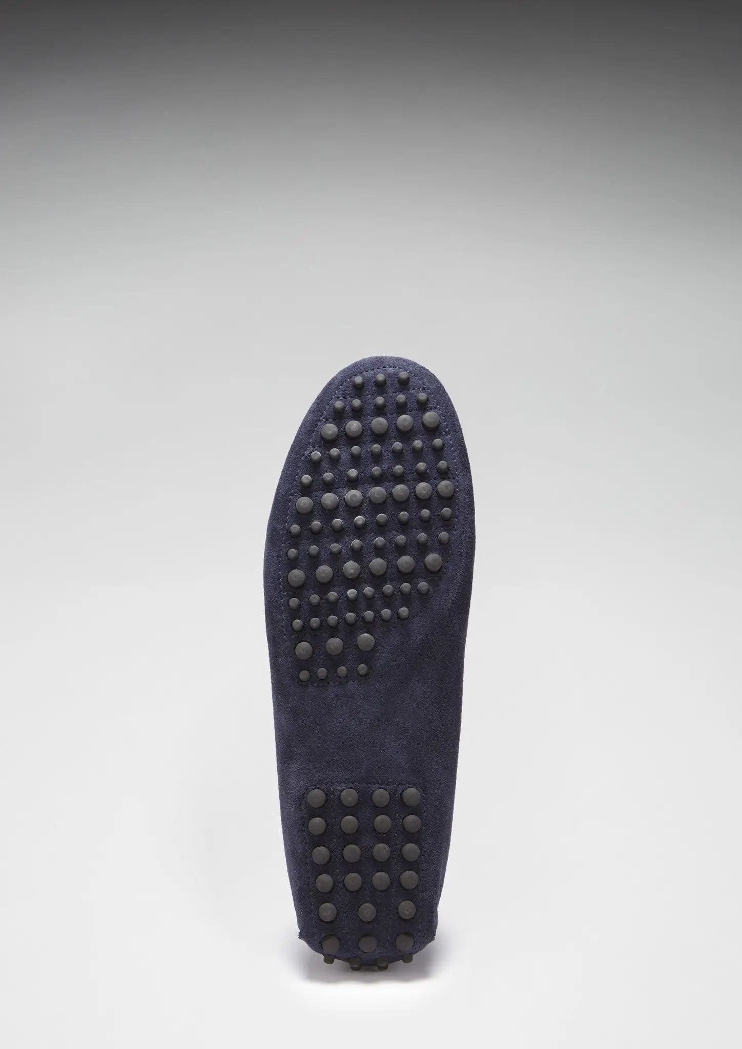 Penny Driving Loafers, navy blue suede by Hugs & Co.