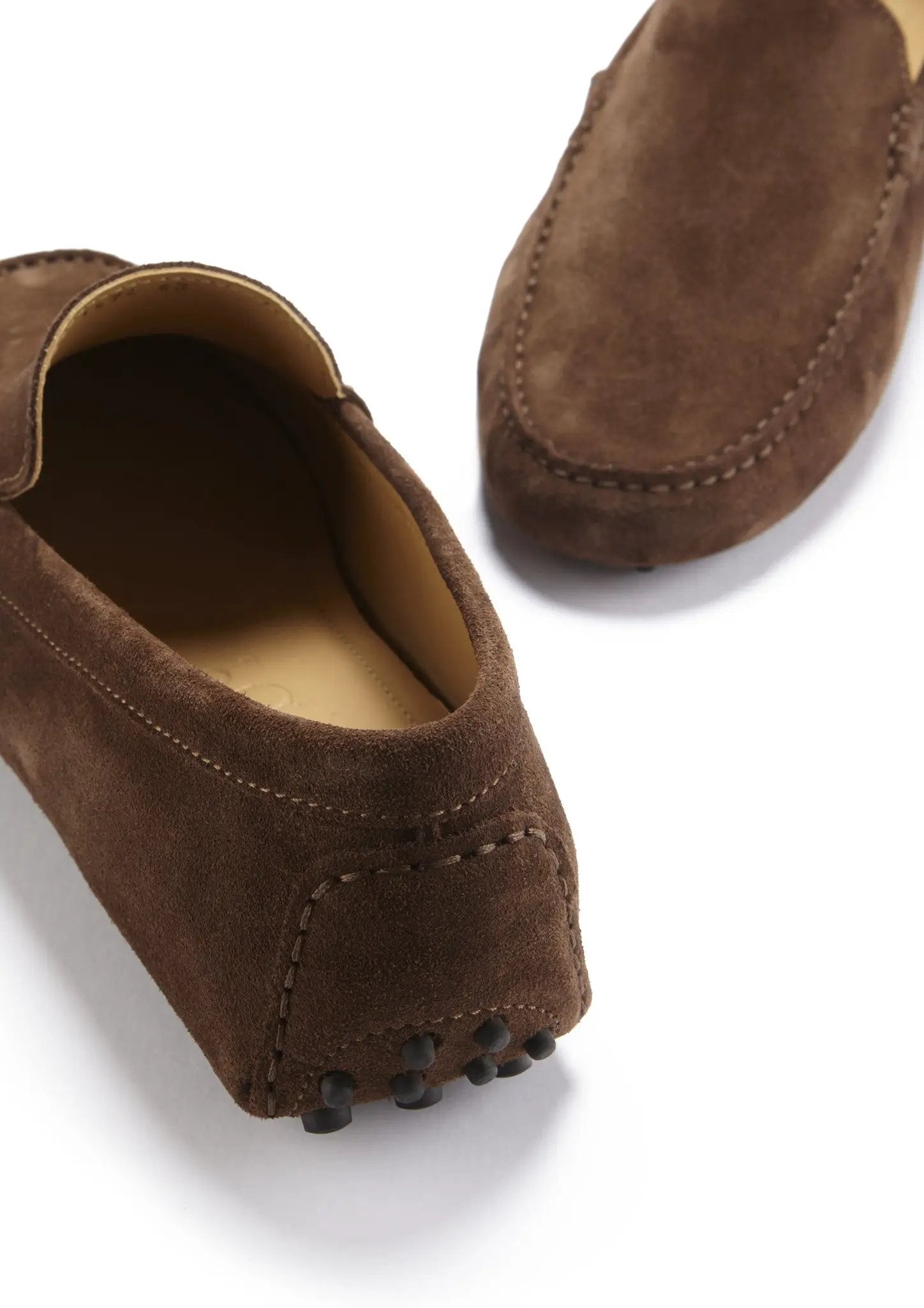 Driving Loafers, brown suede by Hugs & Co.
