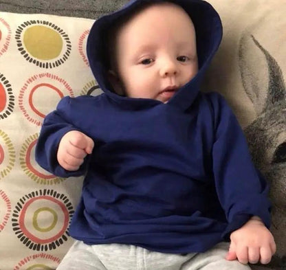 Stylish Kid Cotton Hoodie Dark Blue by Stylish Mum