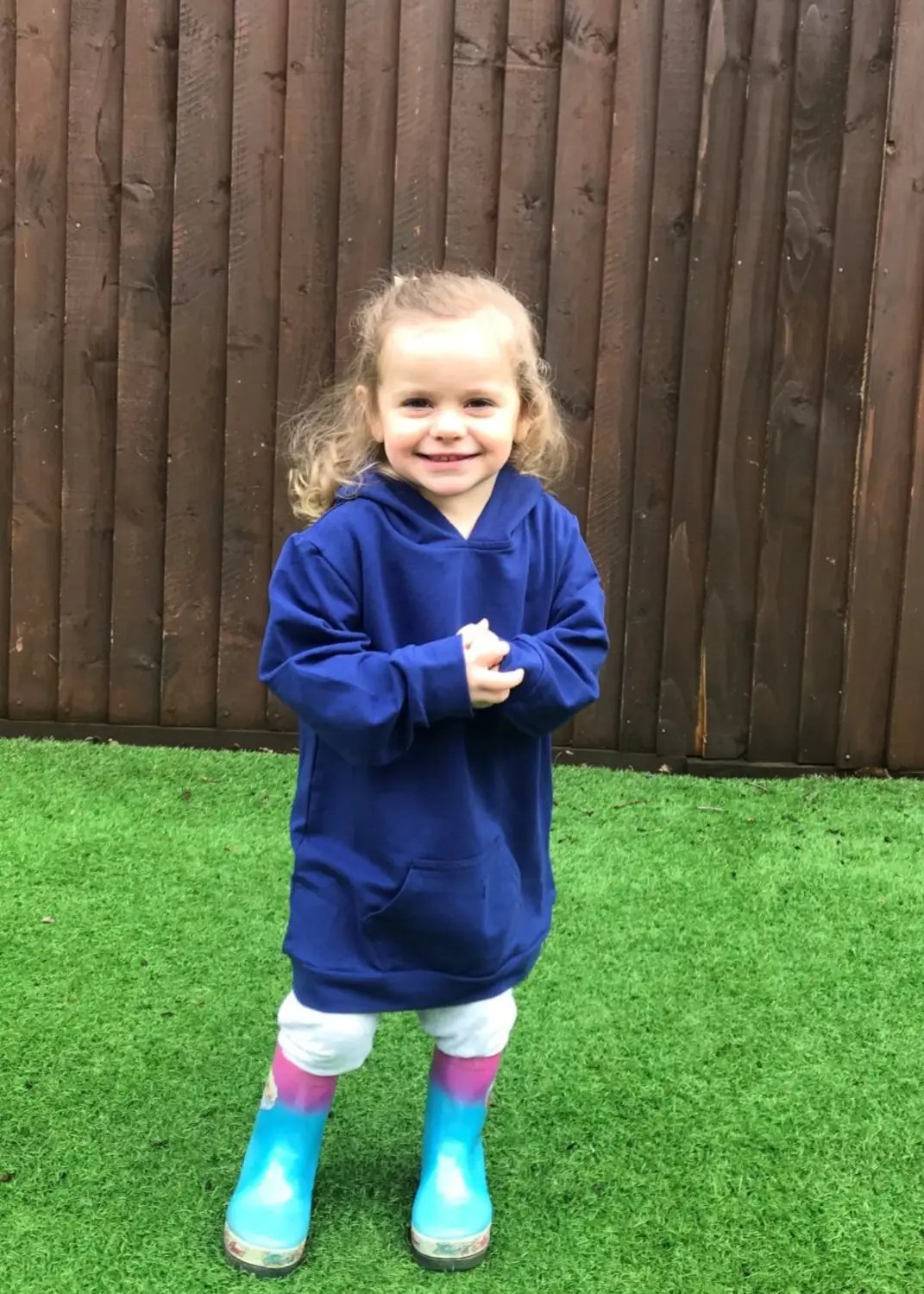 Stylish Kid Cotton Hoodie Dark Blue by Stylish Mum