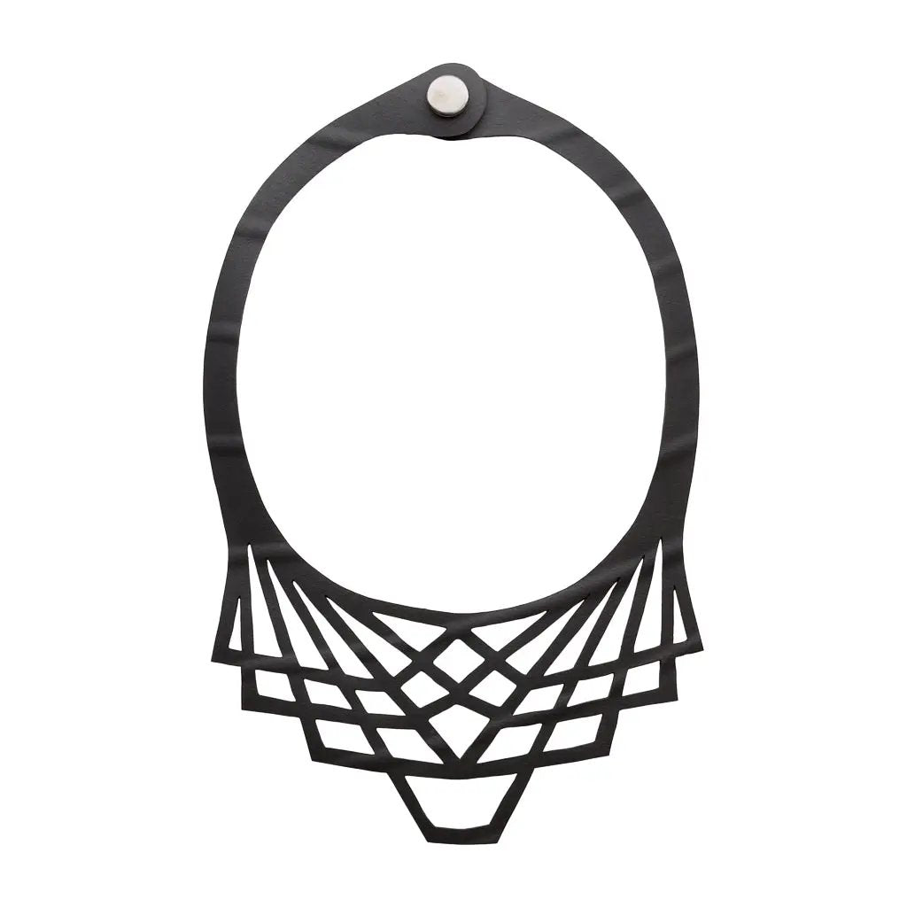 Origami Inner Tube Necklace by Paguro Upcycle