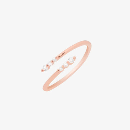 Triple cubic across ring by Nabi London
