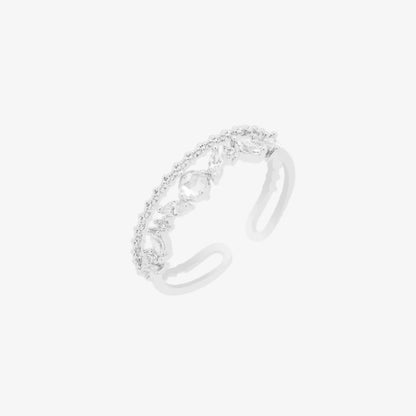Cubic layered ring by Nabi London