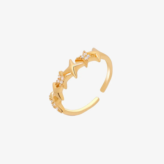 Star shine ring by Nabi London