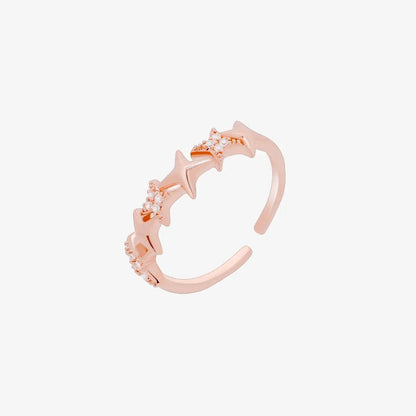 Star shine ring by Nabi London
