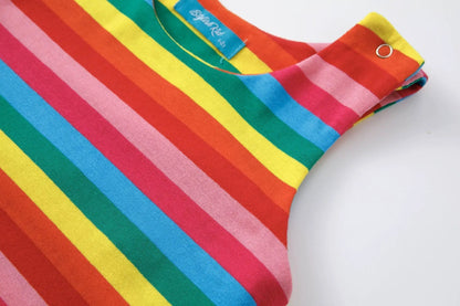 Rainbow Kid Dungarees by Stylish Mum