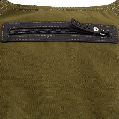 Donald Recycled Canvas Vegan Crossbody Bag by Paguro Upcycle