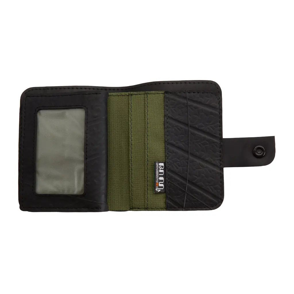 Ben Recycled Wallet with Coin Compartment by Paguro Upcycle